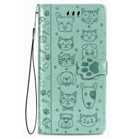  Maciņš Cat-Dog Samsung A515 A51 green 